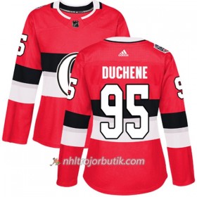 Dame Ishockey Ottawa Senators Tröja Matt Duchene 95 Adidas 2017-2018 Röd Classic Authentic